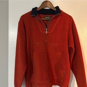 Vintage Women’s Timberland Orange Sweater